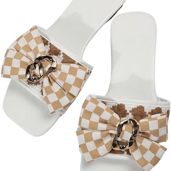 Bow women's sandals - Picture 4 of 7